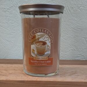 Yankee Candle Cafe Collection Vanilla Chai Latte